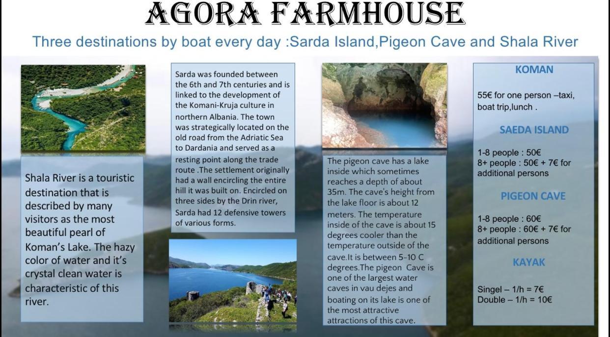 Agora Farmhouse Koman Exterior photo